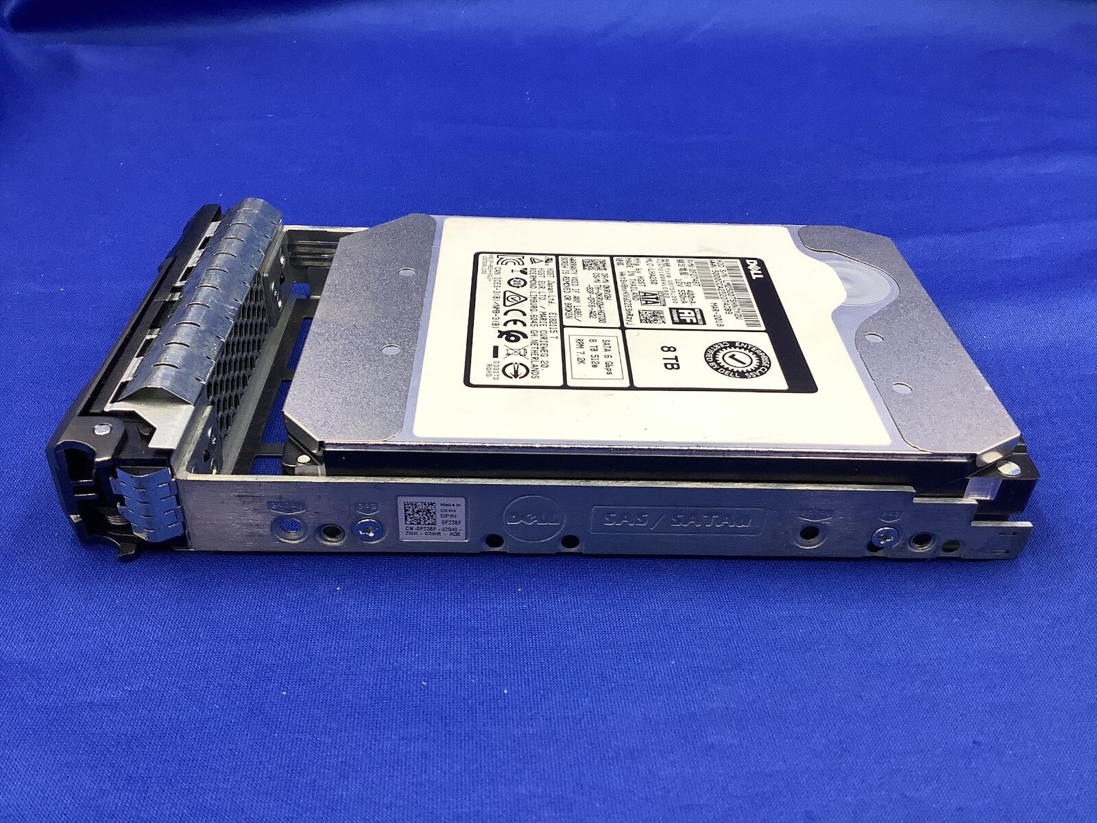 KRV2W DELL 8TB 7.2K SATA 3.5" 6Gb/s 512e HDD WITH DELL 094R4K Dell 3.5" LFF Hard