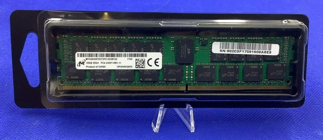 MTA36ASF2G72PZ-2G3B1 MICRON 16GB (1X16GB) 2RX4 PC4-2400T MEMORY