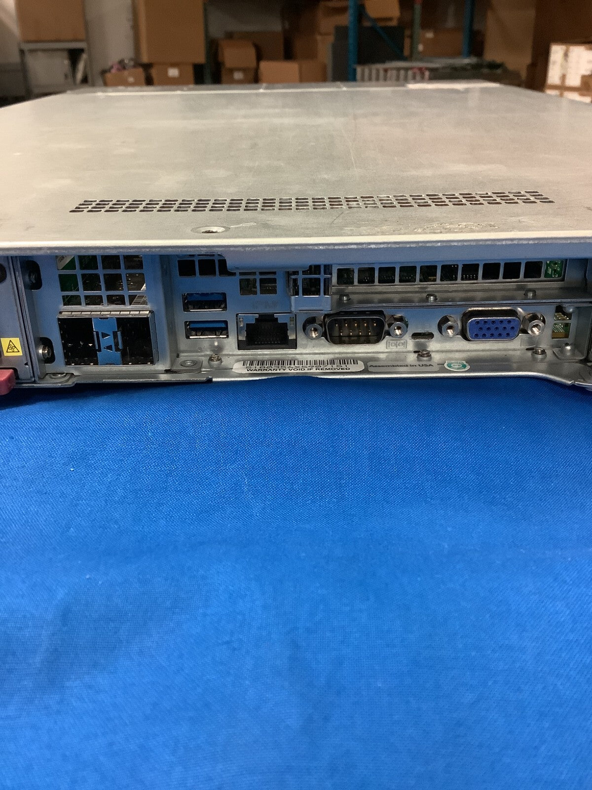 Supermicro SYS-1028U-TNRTP+ 750Wx2 PSU  64GB Internal SSD Fans and cables