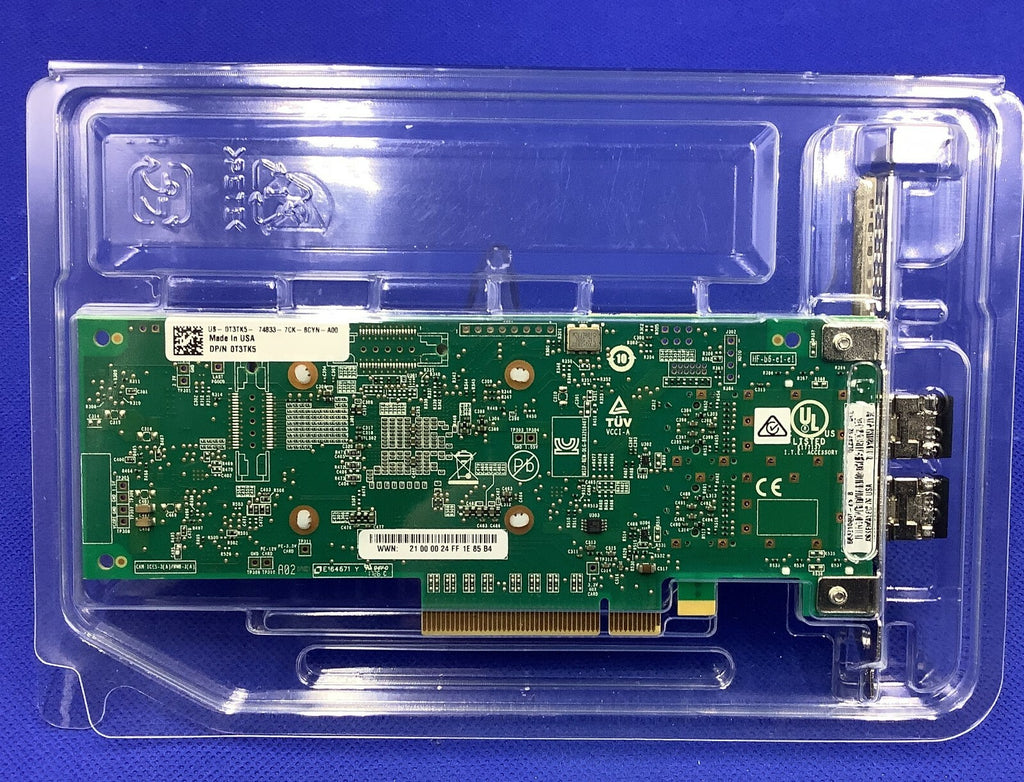 QLOGIC/DELL QLE2742 32GB FC 2P PCIE HBA ADAPTER QLE2742-DELL 0T3TK5 05H4YH