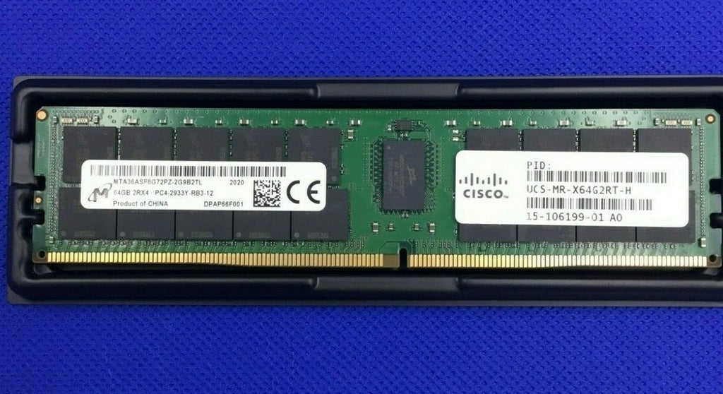 UCS-MR-X64G2RT-H CISCO 64GB 2RX4 PC4-2933Y MEMORY