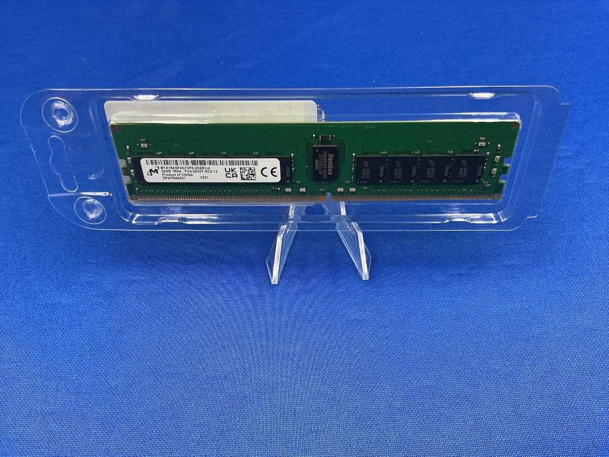 MTA18ASF4G72PZ-2G9B1 MICRON 32GB (1X32GB) 1RX4 PC4-2933Y MEMORY