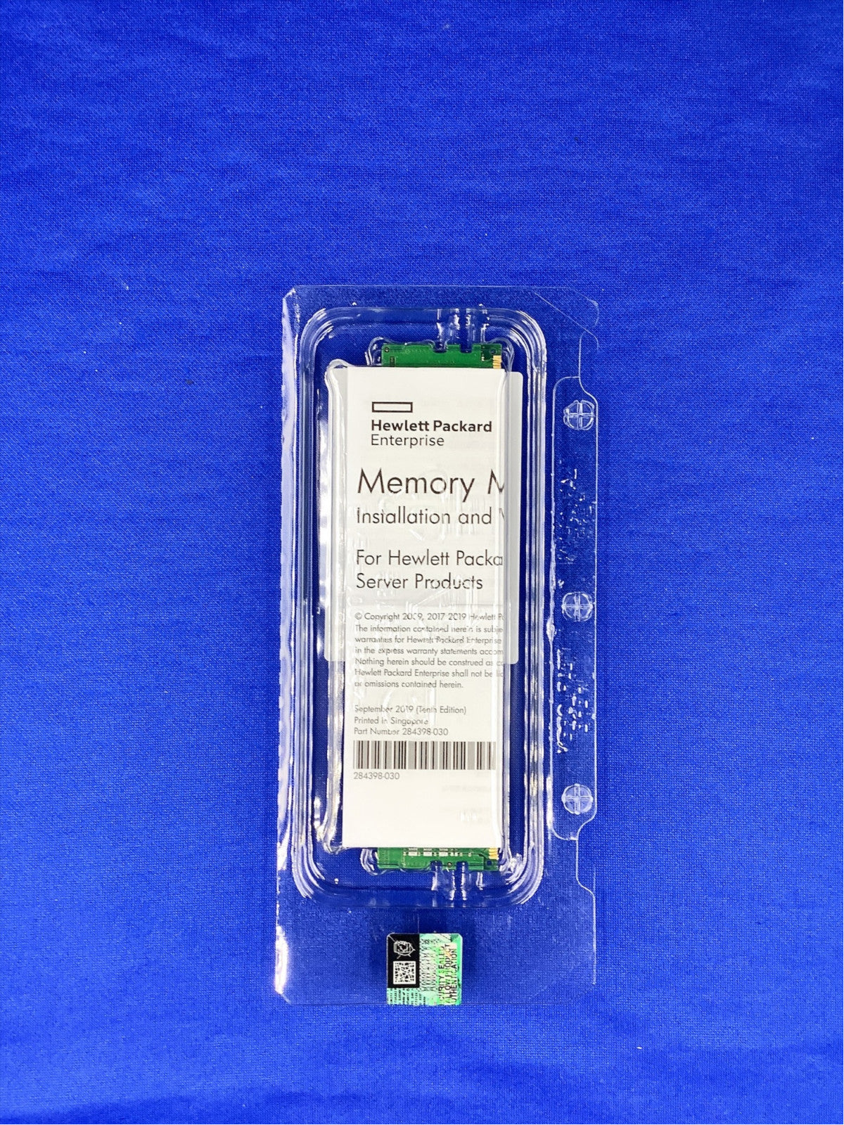 P43021-0A1 HPE 16GB 1Rx8 PC4-3200AA Unbuffered Standard Memory P43019-B21