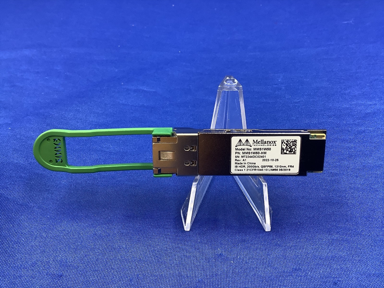 MMS1W50-HM Mellanox 200GbE IB HDR QSFP56 1310NM FR4 Optical Transceiver