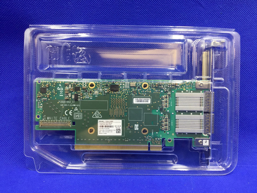 MCX653106A-HDAT MELLANOX ConnectX-6 VPI Adapter Card HDR/200GbE