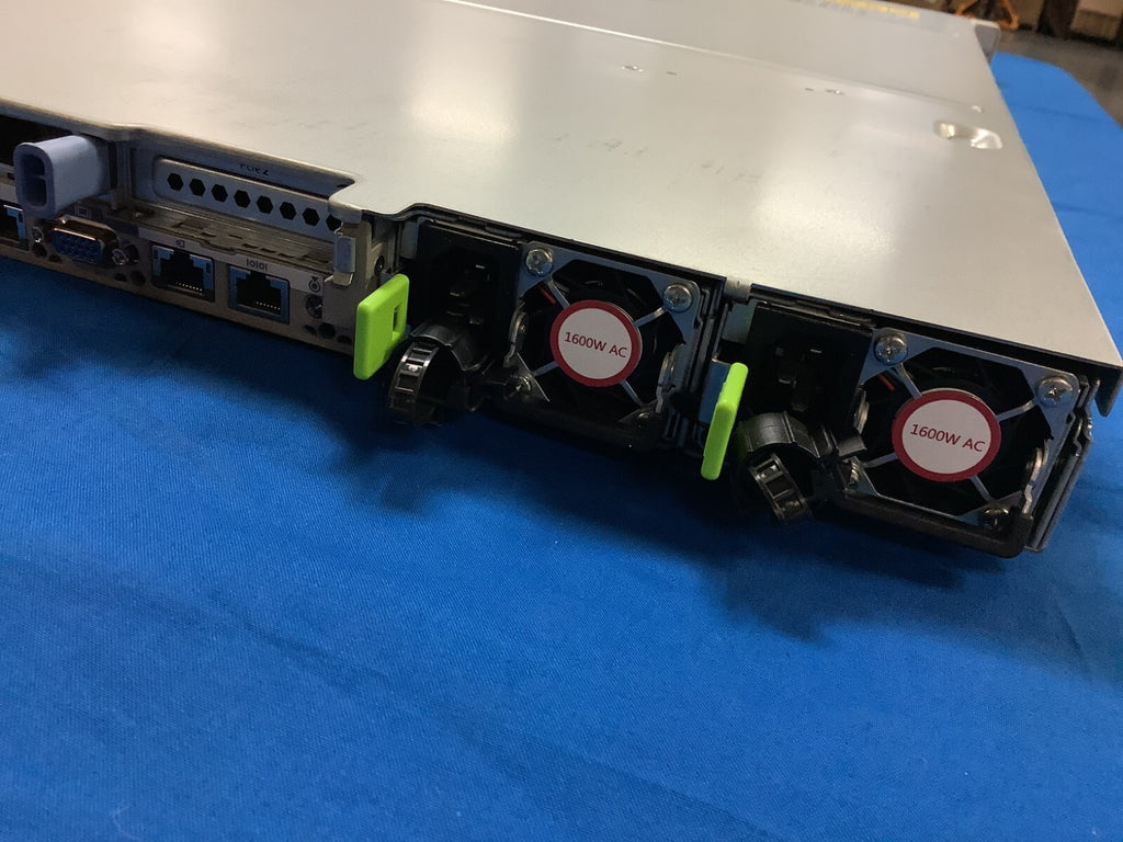 Cisco UCSC-C220-M5SX 10-Bay Barebones Server; MOBO# 15015-1, 2x1600W PSU, Cables