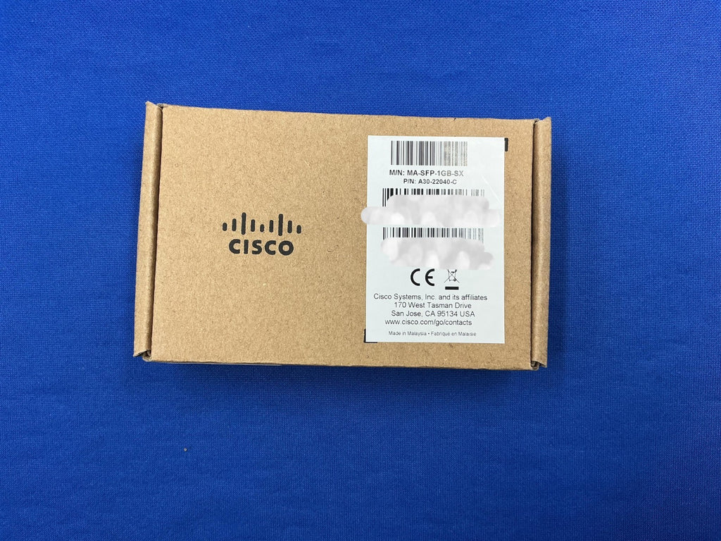 MA-SFP-1GB-SX Cisco Meraki 1000Base-SX SFP 850nm 550m LC MMF Transceiver