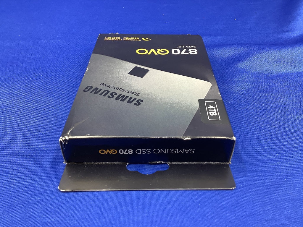 MZ-77Q4T0B/AM SAMSUNG 870 QVO 4TB SATA 2.5 V-NAND SSD MZ-77Q4T0