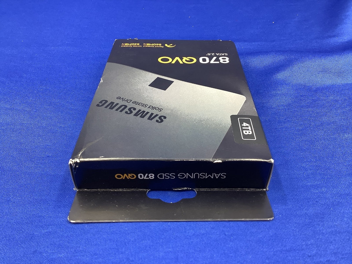 MZ-77Q4T0B/AM SAMSUNG 870 QVO 4TB SATA 2.5 V-NAND SSD MZ-77Q4T0