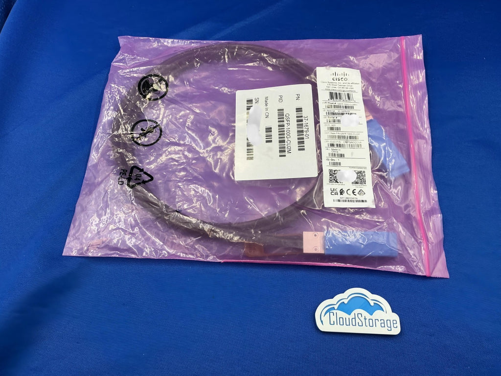 Cisco QSFP-100G-CU2M 2M 100GBASE-CR4 QSFP to QSFP Passive Direct Attach Copper