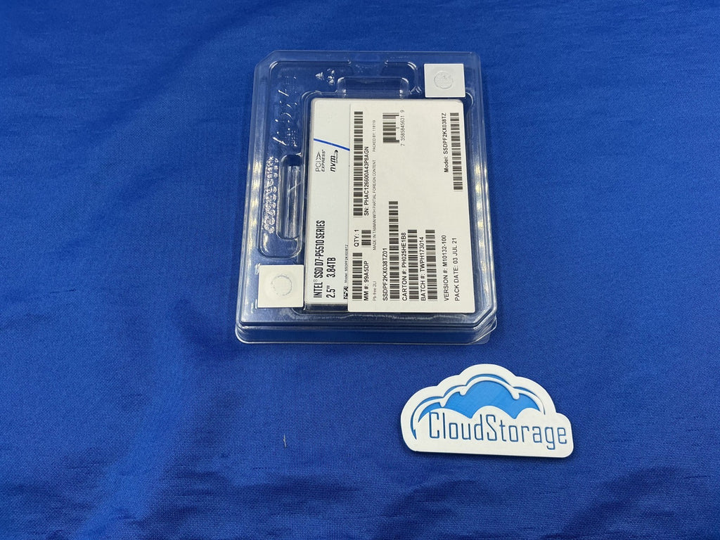 NEW SSDPF2KX038TZ Intel D7-P5510 Series 3.84TB PCIe 4.0x4 NVME U.2 2.5 SSD