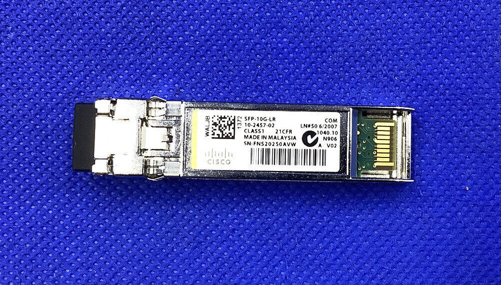 Original Cisco SFP-10G-LR= 10GB SFP+ Single-mode 10km 1310nm Module 10-2457-02