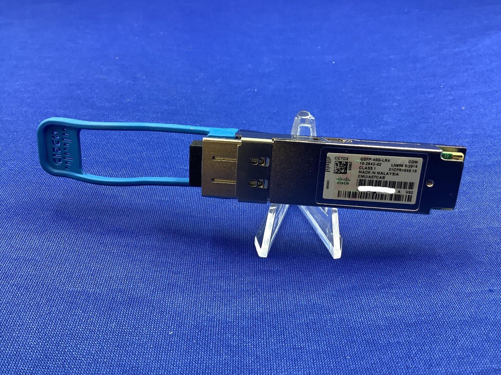 QSFP-40G-LR4 CISCO 40Gb LR4 SMF QSFP+ 1310nm 10km Transceiver 10-2842-02