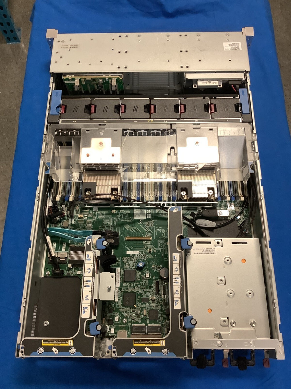 HPE PROLIANT DL380 GEN9 24SFF 843307-001 SERVER W/ Heatsink Fan 800W PSU