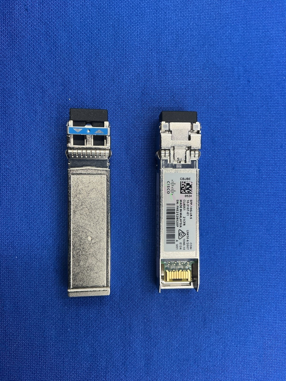 SFP-10G-LR-S Genuine Cisco 10GBASE-LR 10KM SMF SFP Module 10-3107-01