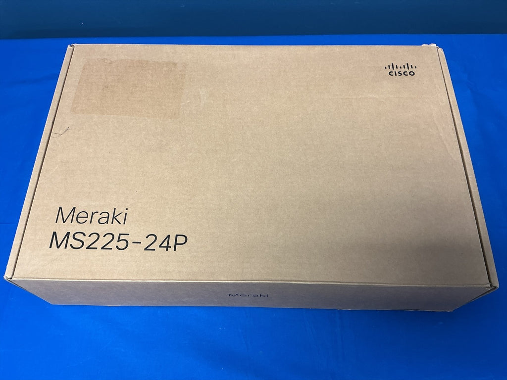 MS225-24P-HW Cisco Meraki MS225 Series 24x GigE 370W PoE switch UNCLAIMED