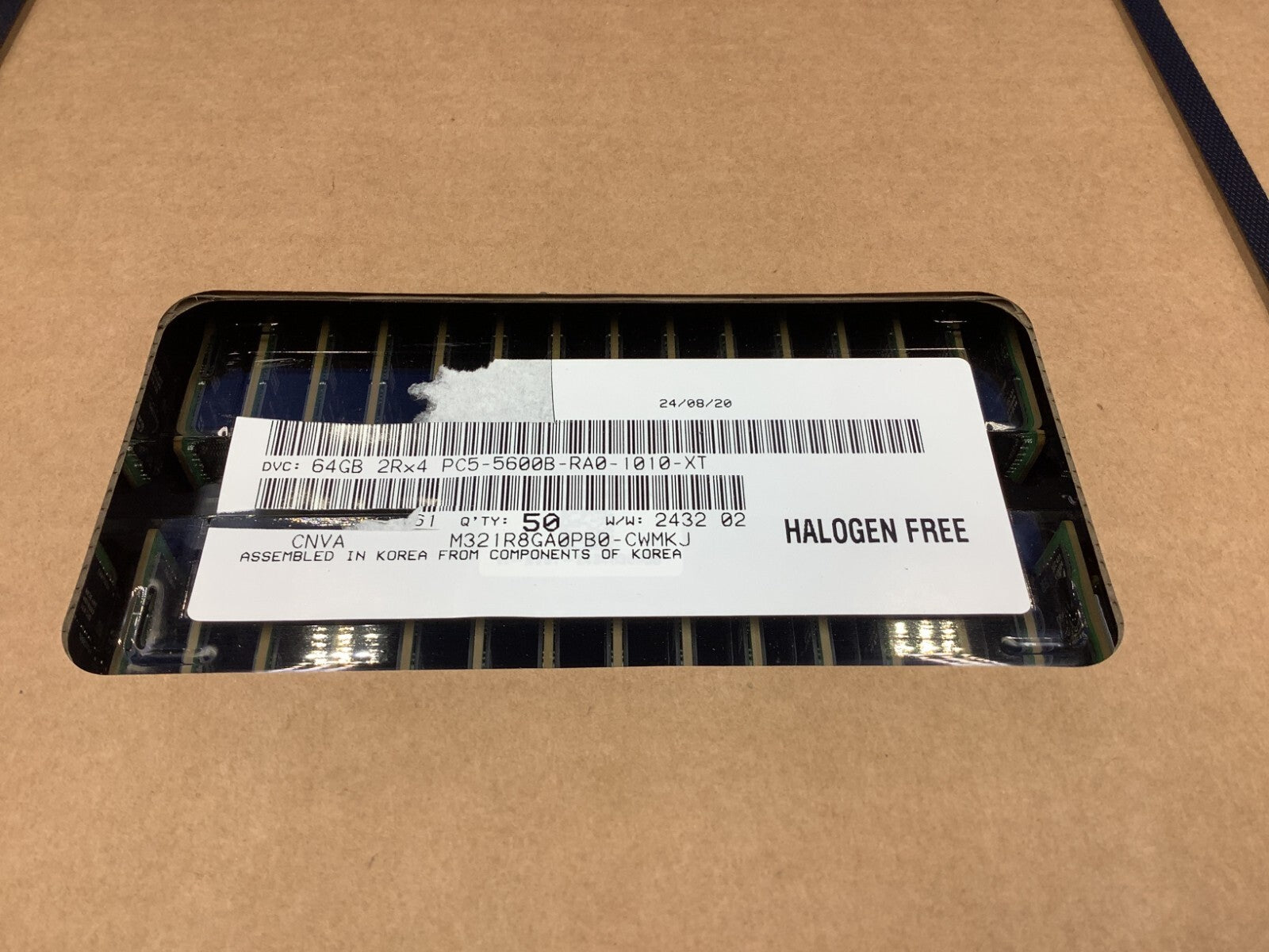 NEW M321R8GA0PB0-CWM SAMSUNG 64GB (1X64GB) 2RX4 PC5-5600B SERVER MEMORY