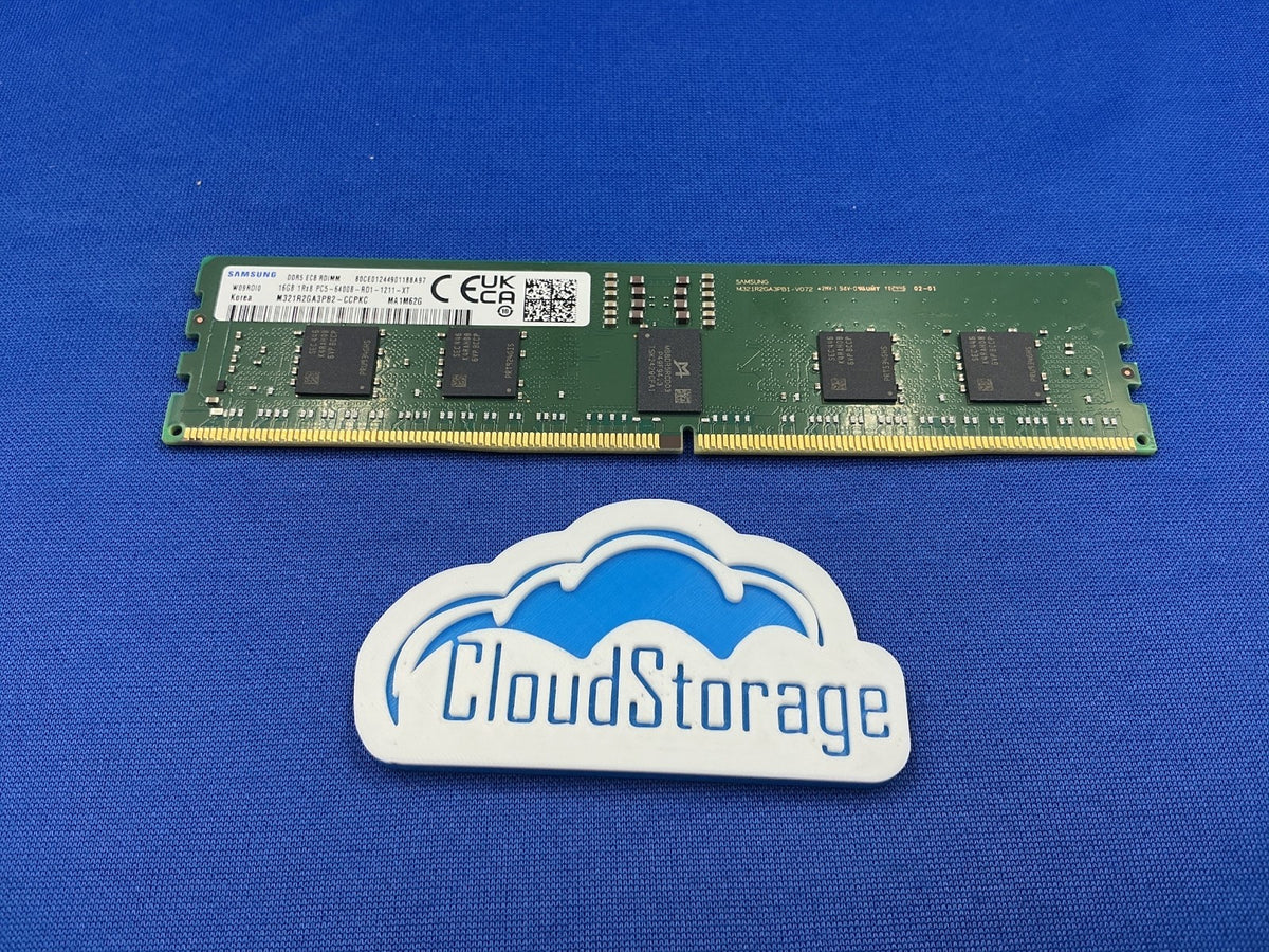 M321R2GA3PB2-CCP SAMSUNG 16GB (1x16GB) 1Rx8 PC5-6400B RDIMM MEMORY
