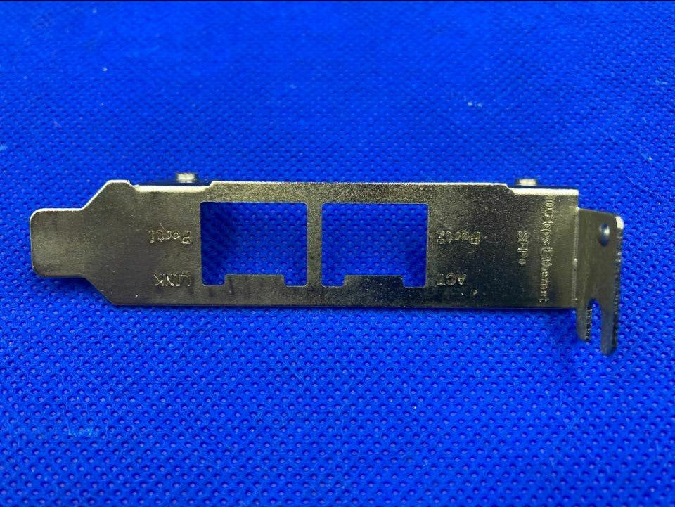 Low Profile Short Bracket For HP NC522SFP Adapter & QLE3142 468332-B21 468349-00