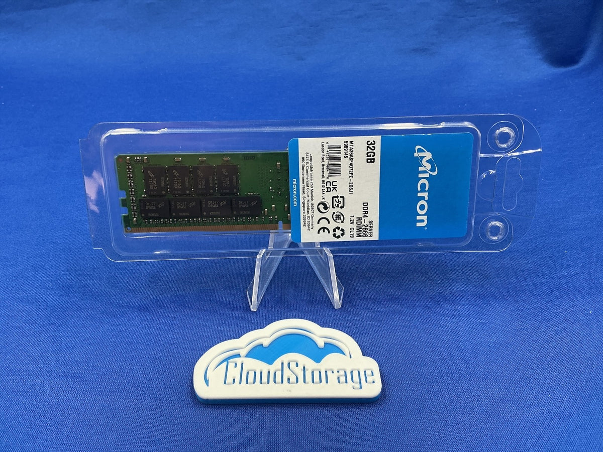 MTA36ASF4G72PZ-2G6J1 MICRON 32GB (1X32GB) 2RX4 PC4-2666V MEMORY NEW