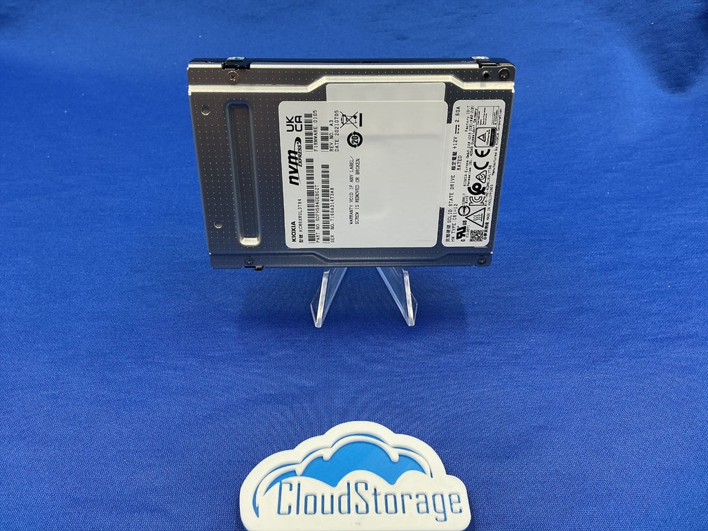 KIOXIA CM6-R KCM6XRUL3T84 3.84TB U.3 NVMe PCIe 4.0 Enterprise SSD SDFHS84GEB02T