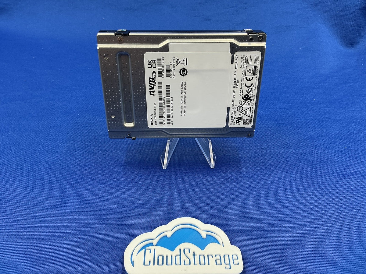 KIOXIA CM6-R KCM6XRUL3T84 3.84TB U.3 NVMe PCIe 4.0 Enterprise SSD SDFHS84GEB02T