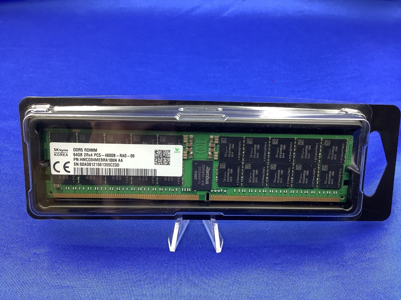 HMCG94MEBRA108N HYNIX 64G (1X64GB) 2RX4 PC5-4800B RDIMM MEMORY