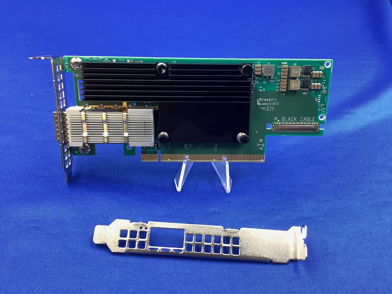 MCX653105A-HDAT Mellanox ConnectX-6 1Port HDR 100/ 200GbE QSFP56 Adapter