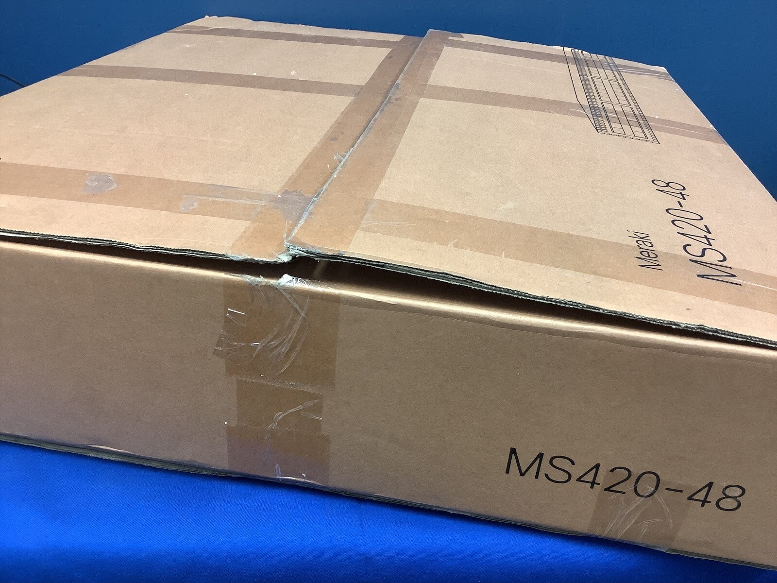 Cisco MERAKI MS420-48-HW Cloud Managed 48 Port SFP+ Aggregation Switch UNCLAIMED