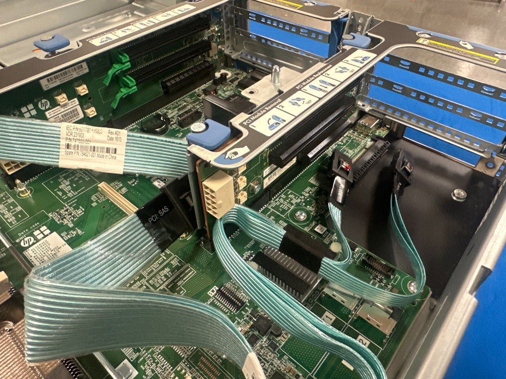 HPE PROLIANT DL380 GEN9 24SFF 843307-001 SERVER W/ Heatsink Fan 800W PSU