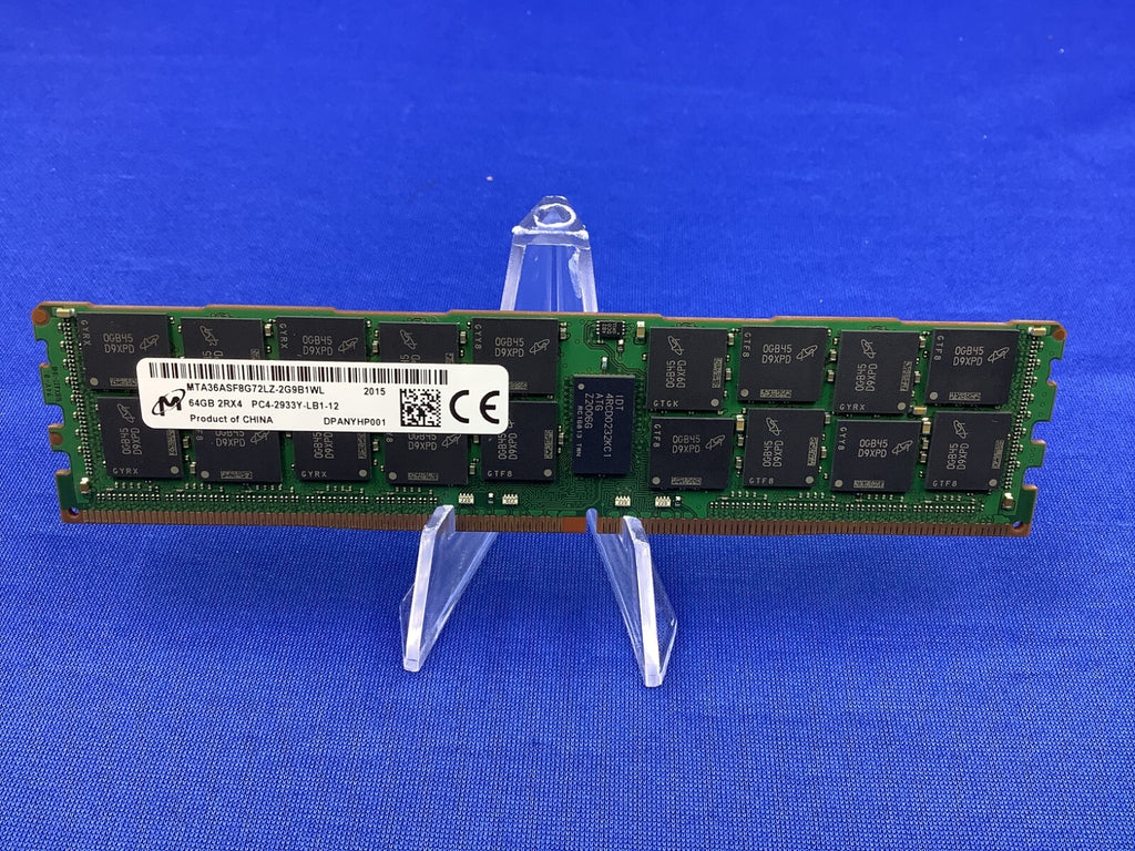 MTA36ASF8G72LZ-2G9B1 MICRON 64GB (1X64GB) 2RX4 PC4-2933Y LRDIMM MEMORY