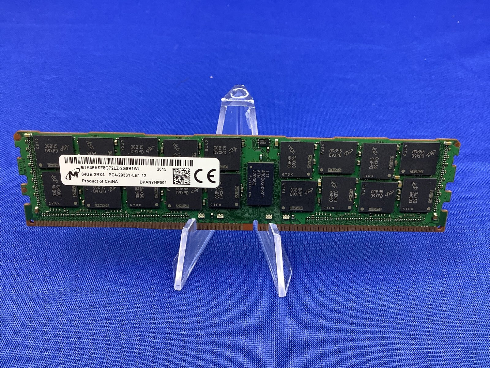 MTA36ASF8G72LZ-2G9B1 MICRON 64GB (1X64GB) 2RX4 PC4-2933Y LRDIMM MEMORY