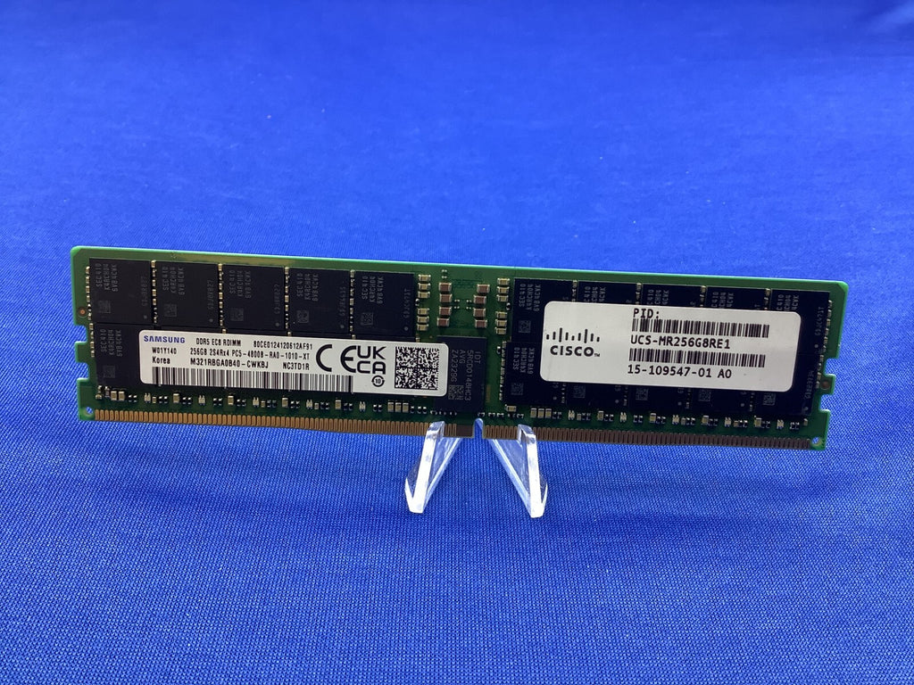 UCS-MR256G8RE1 CISCO 256G (1X256GB) 2S4Rx4 PC5-4800B ECC RDIMM MEMORY