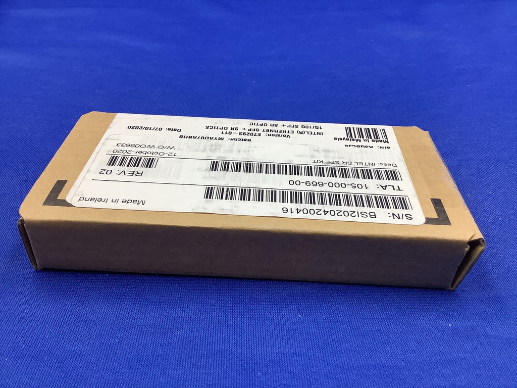 105-000-669-00 Intel 10G Ethernet SFP+ SR Optic for X520-DA2/SR2 E10GSFPSR