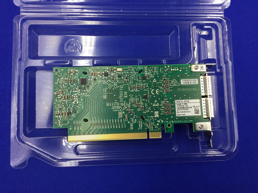 MCX416A-CCAT  Mellanox ConnectX-4 EN Dual Port 100G QSFP28 PCI-E3x16 Card