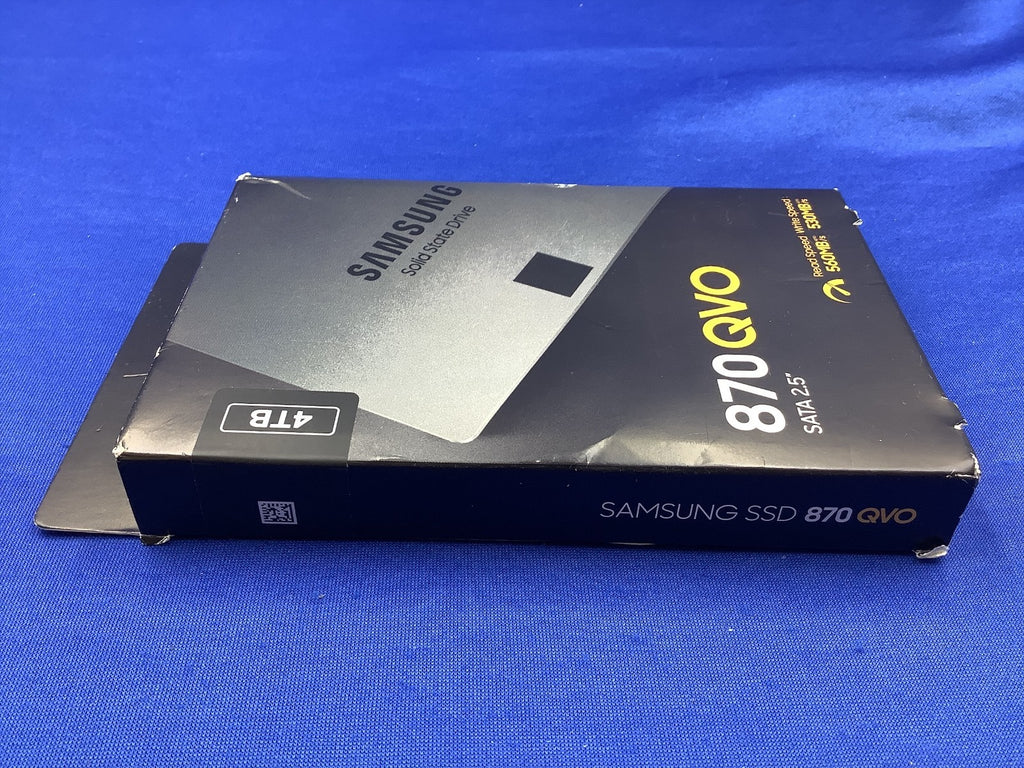 MZ-77Q4T0B/AM SAMSUNG 870 QVO 4TB SATA 2.5 V-NAND SSD MZ-77Q4T0