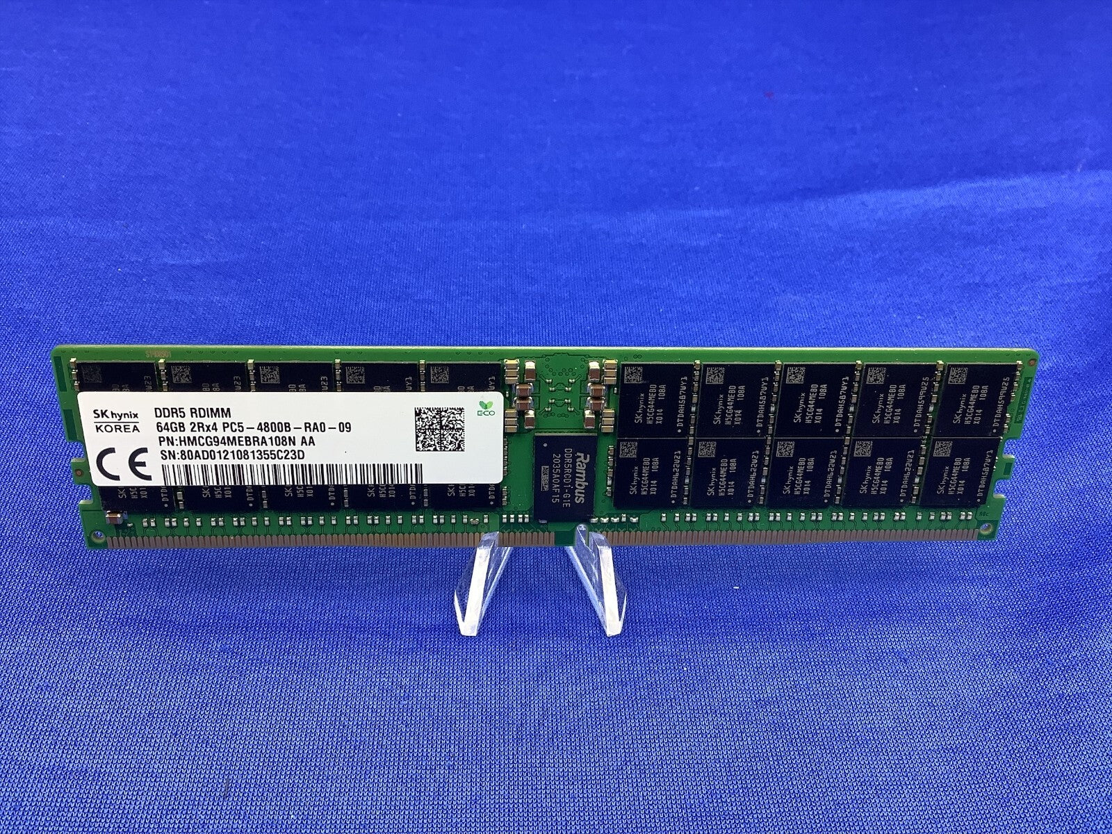 HMCG94MEBRA108N HYNIX 64G (1X64GB) 2RX4 PC5-4800B RDIMM MEMORY