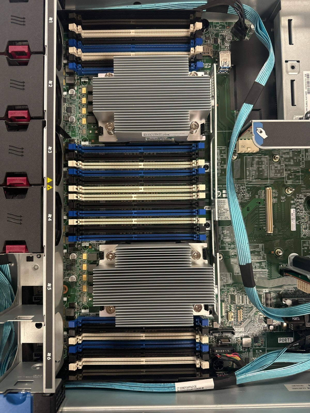 719064-B21 HP ProLiant DL380 Gen9 16SFF SERVER No CPU, RAM, No HDD- 2x500W PSU