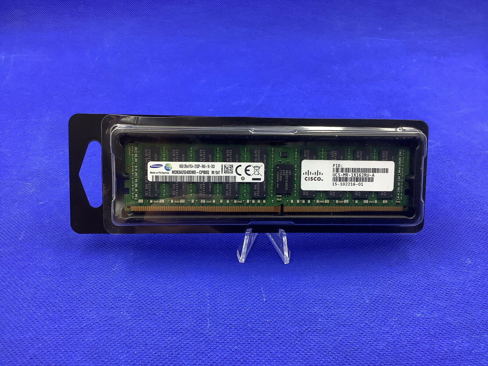 CISCO UCS-MR-1X162RU-A 16GB (1X16GB) 2RX4 PC4-2133P DDR4 MEMORY