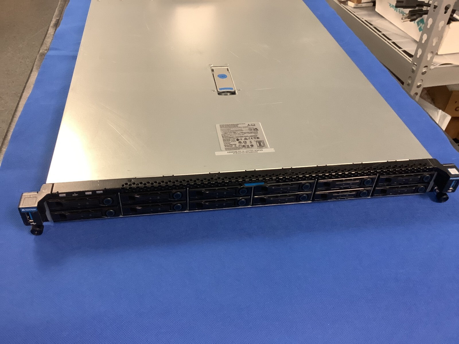 NetApp SG6000 12 bay Storage Appliance w/ MBD(31S5BMB02C0) PCI riser PSU Fan HS