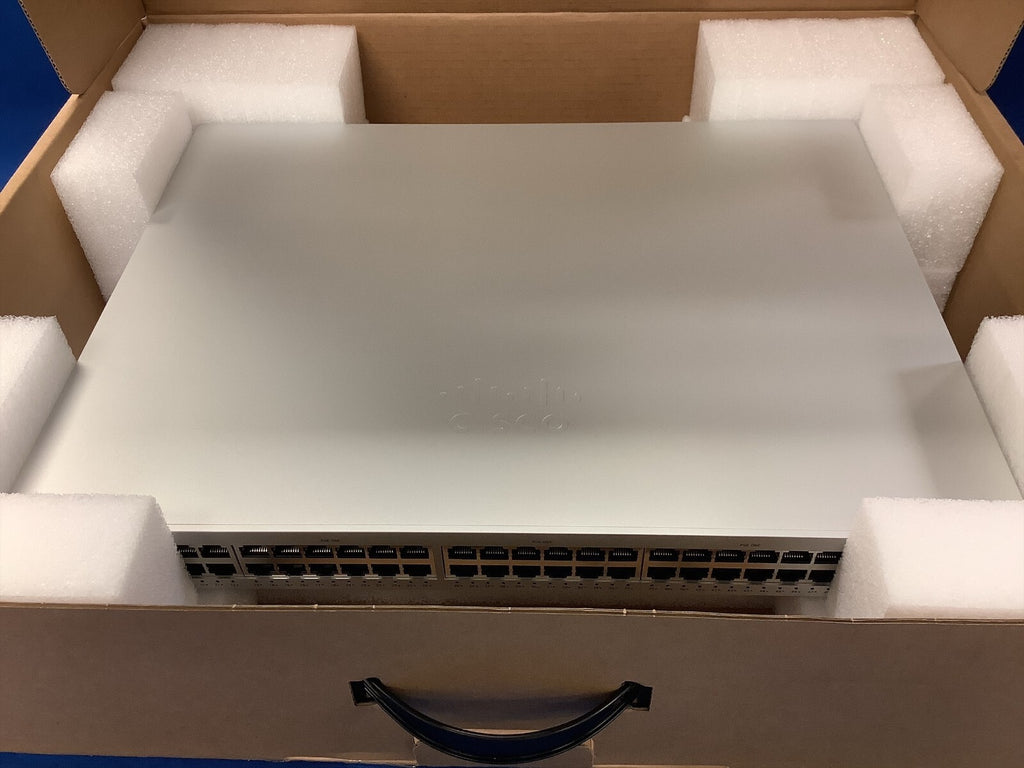 MS225-48FP-HW Cisco Meraki MS225-48FP 48-Port PoE+ Cloud Managed SwitchUnclaimed