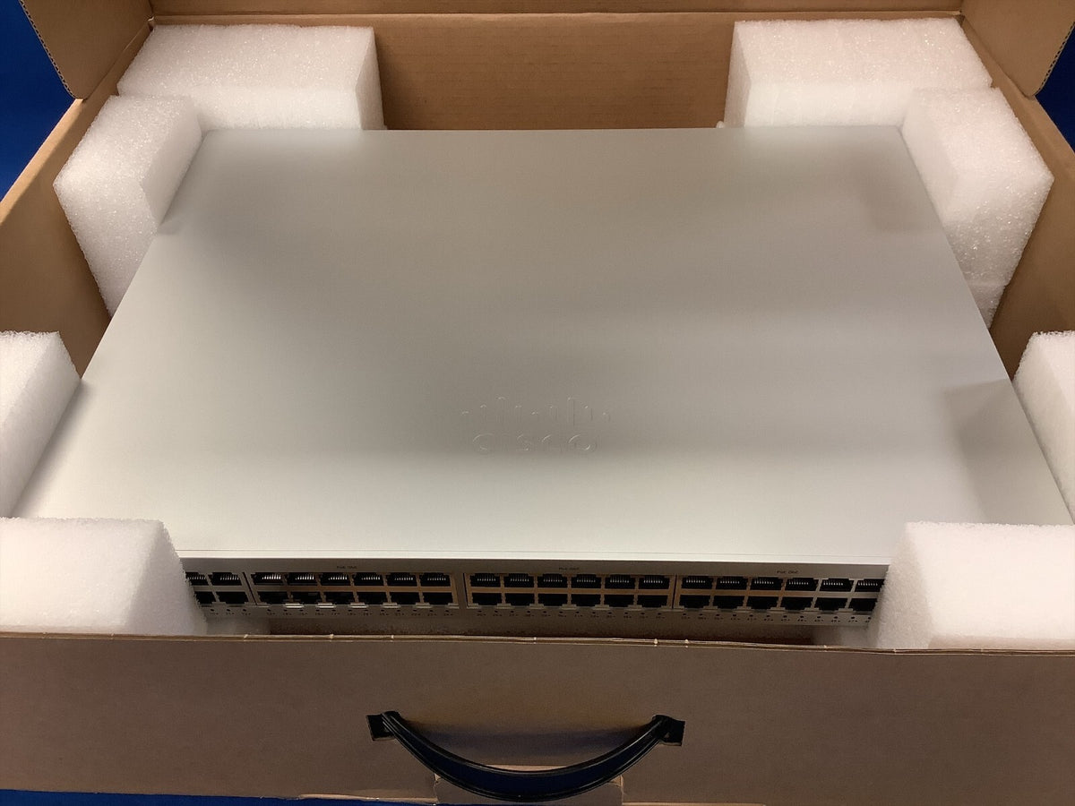 MS225-48FP-HW Cisco Meraki MS225-48FP 48-Port PoE+ Cloud Managed SwitchUnclaimed