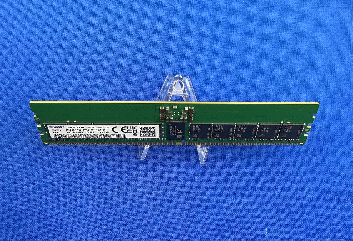 M321R4GA3EB2-CCP SAMSUNG 32GB (1X32GB) 2Rx8 PC5-6400B RDIMM MEMORY