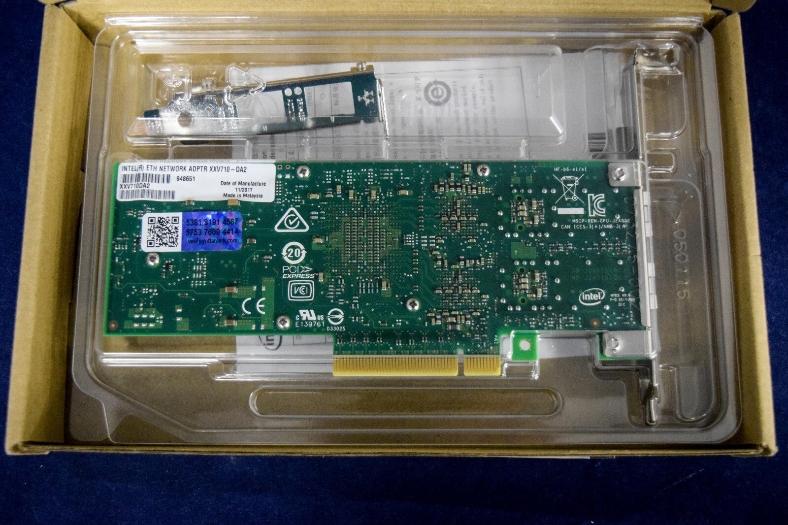 NOB XXV710-DA2 Intel Ethernet Network Adapter XXV710DA2BLK XXV710DA2
