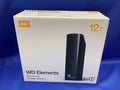 WDBWLG0120HBK-NESN WD 12TB Elements Desktop External Hard Drive WDBWLG0120HBK-XB