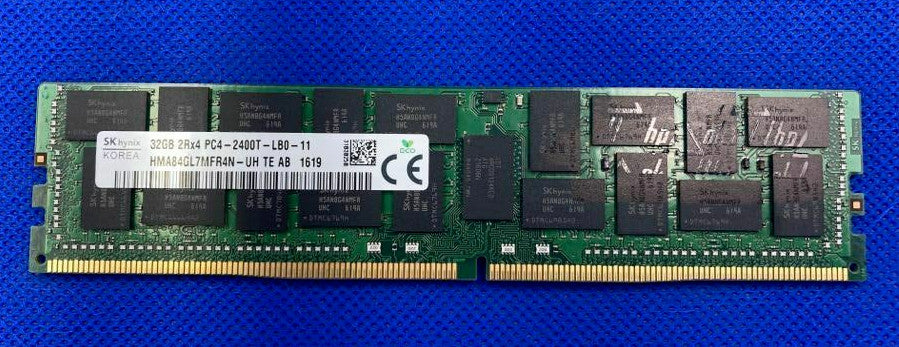 HYNIX HMA84GL7MFR4N-UH  32GB (1X32GB) 2RX4 PC4-2400T DDR4 SERVER MEMORY