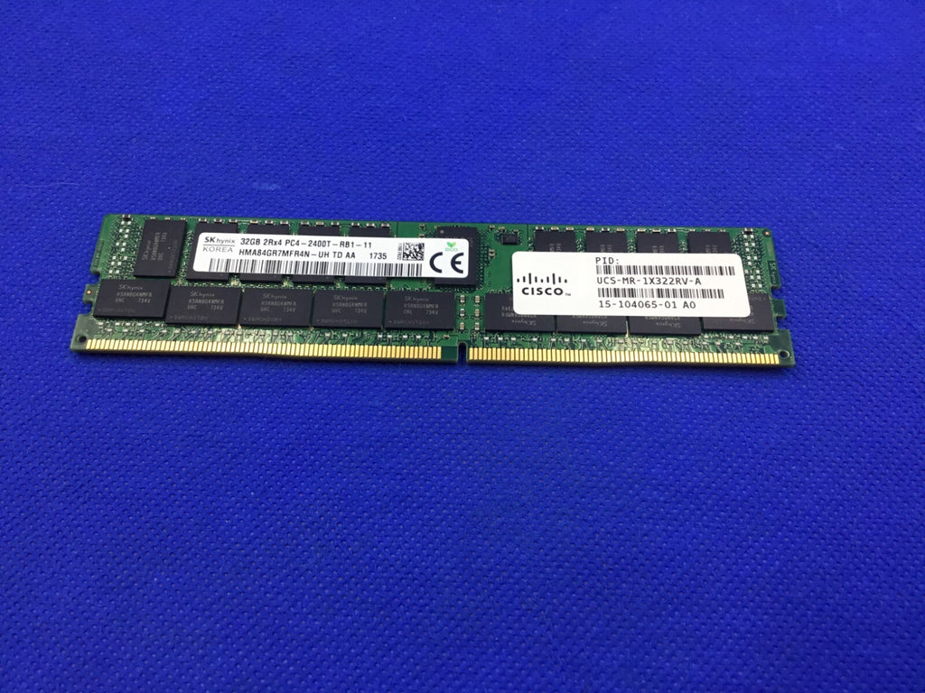 HYNIX HMA84GR7MFR4N-UH 32GB  2RX4 PC4-2400T DDR4 MEMORY UCS-MR-1X322RV-A