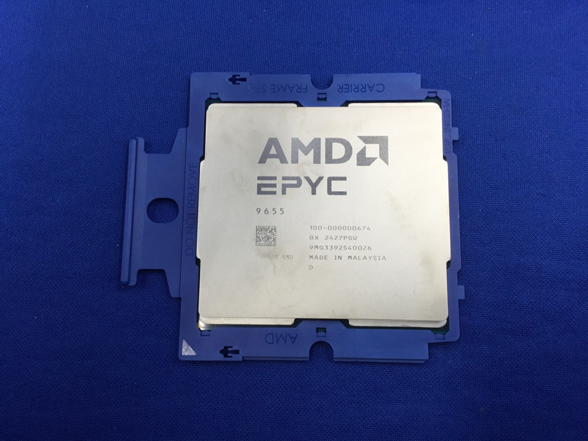 AMD EPYC 9655 5th Gen 96-Core 192 threads 2.60GHz Processor 100-000000674