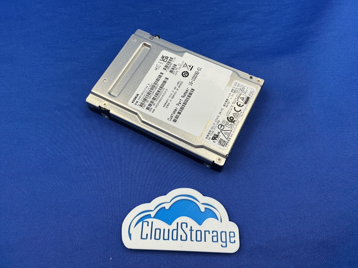 KPM7XRUG3T84 KIOXIA 3.84TB SAS 24Gb/s Read Intensive 2.5" SSD SDFU084JAB02T