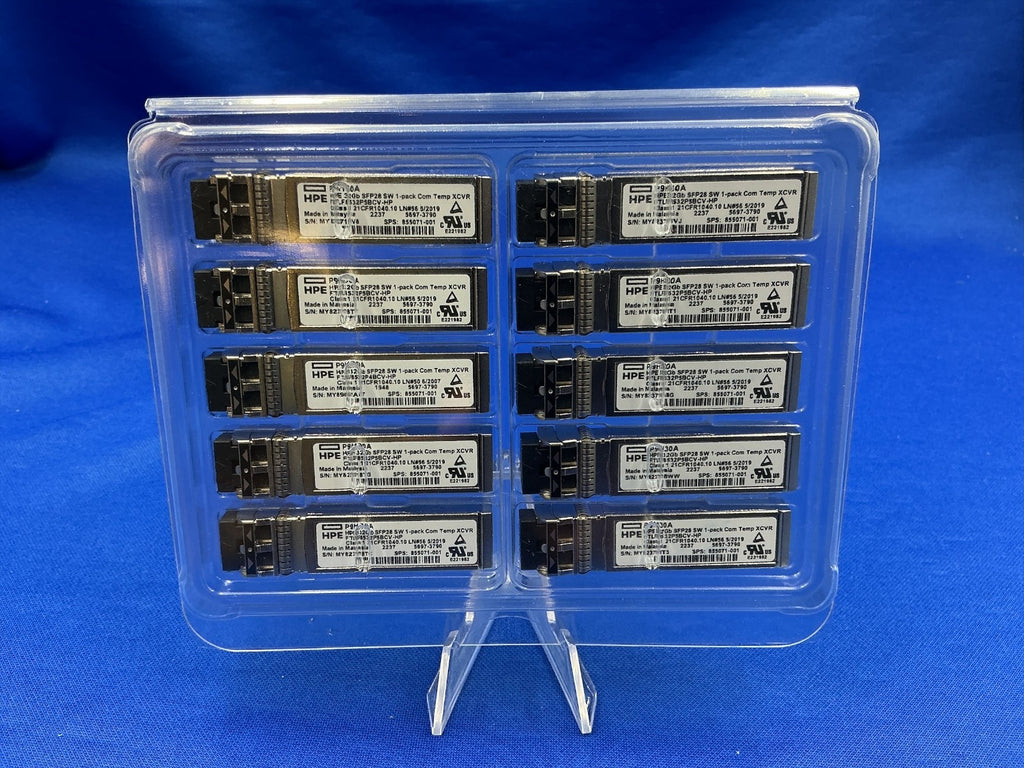 P9H30A HPE 32GB SFP+ SW 1PACK Com Temp XCVR